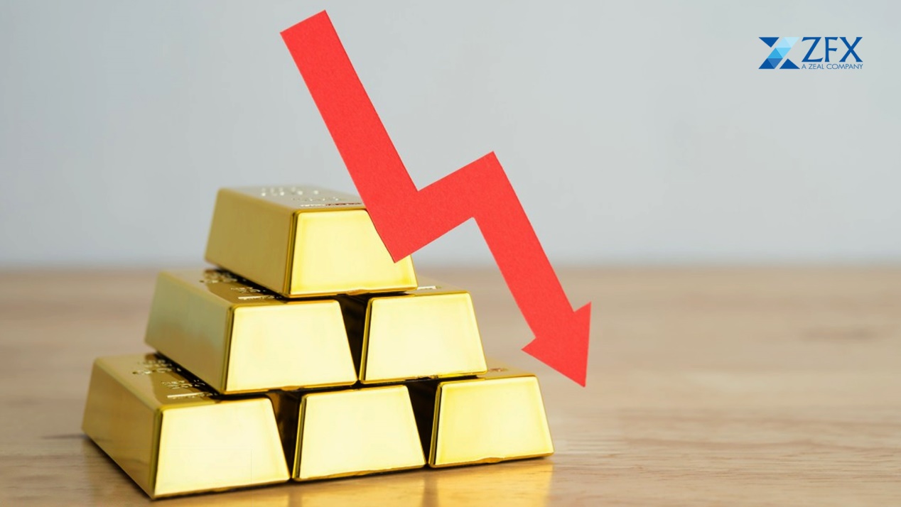 ZFX山海证券：黄金大跌！花旗重磅下调金价预期！